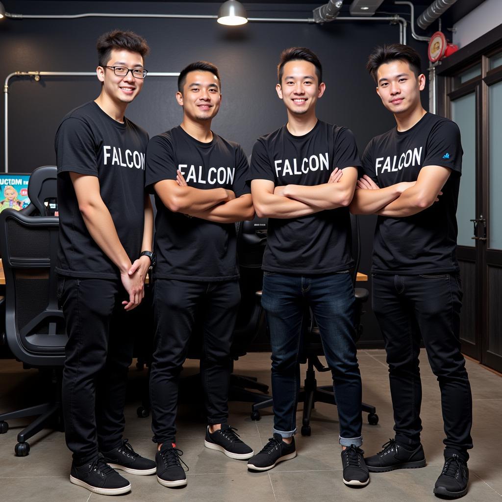 Đội ngũ phát triển game tài năng của Falcon Game Studio tại Hà Nội