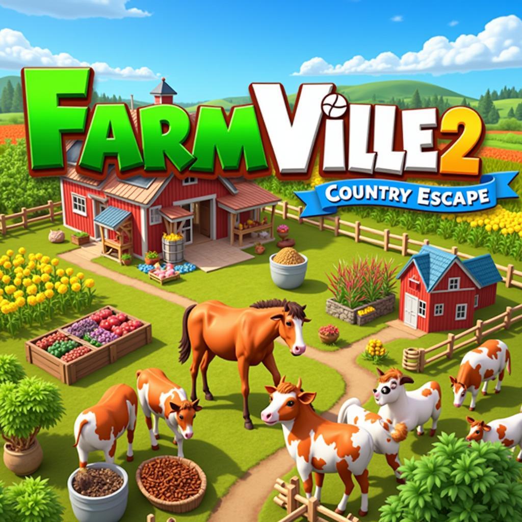 FarmVille 2: Country Escape: Trải nghiệm nông trại phong phú và hấp dẫn