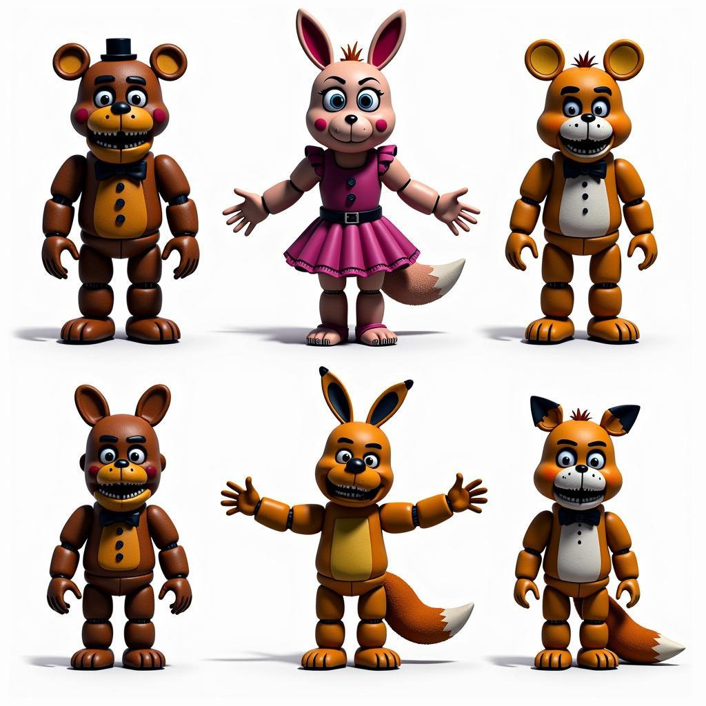 Những con animatronics FNAF 2