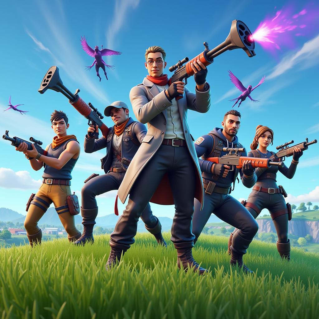 Fortnite - Game Battle Royale với lối chơi độc đáo