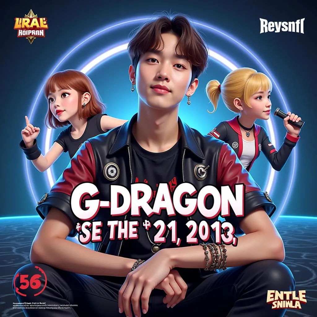 G-Dragon quảng cáo game