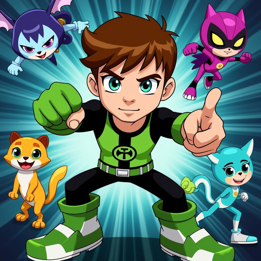 Ben 10 Omniverse 2 Game - Đồ Họa