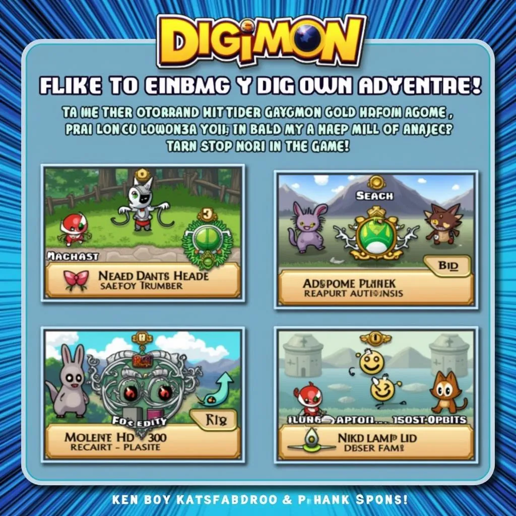 Game Digimon 2: Tải xuống và bắt đầu hành trình phiêu lưu của bạn