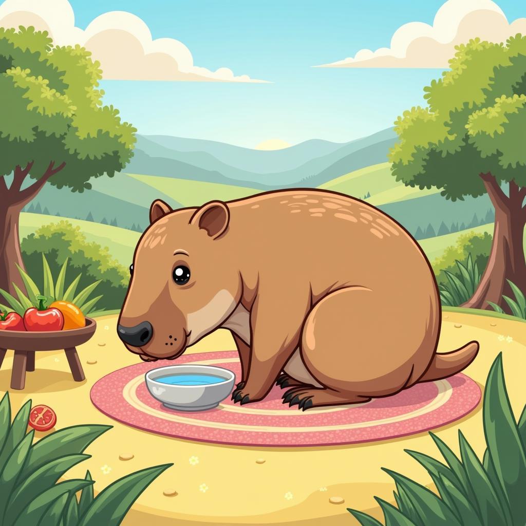 Game Mô Phỏng Cuộc Sống Capybara: Nuôi dưỡng, chăm sóc và theo dõi cuộc sống của chú Capybara đáng yêu