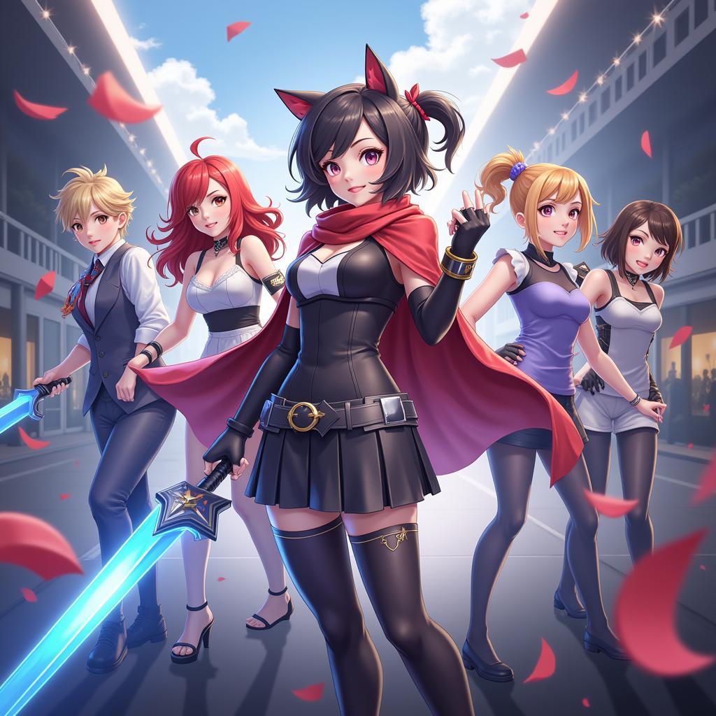 Game Moba Anime Mobile: Trận chiến đỉnh cao giữa các nhân vật manga