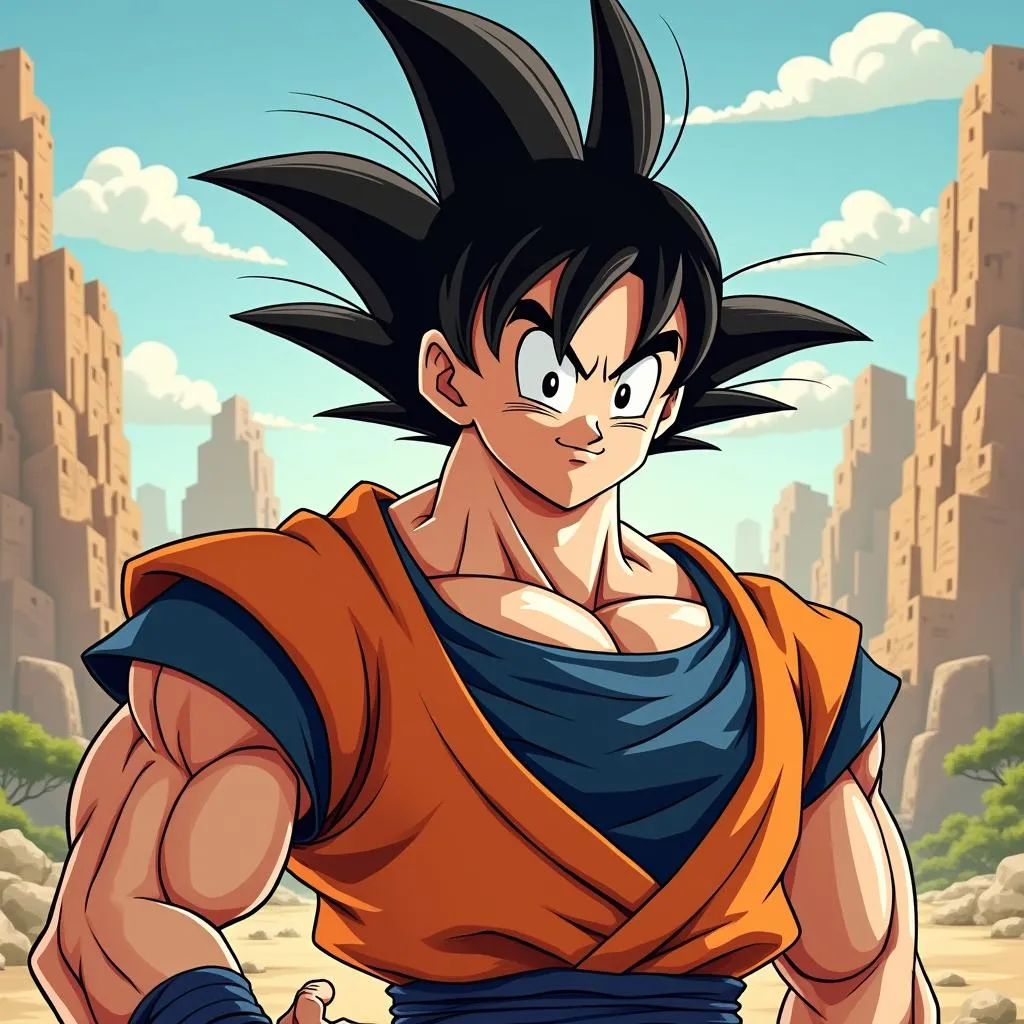 Đồ họa đẹp mắt của Game Songoku 2.9