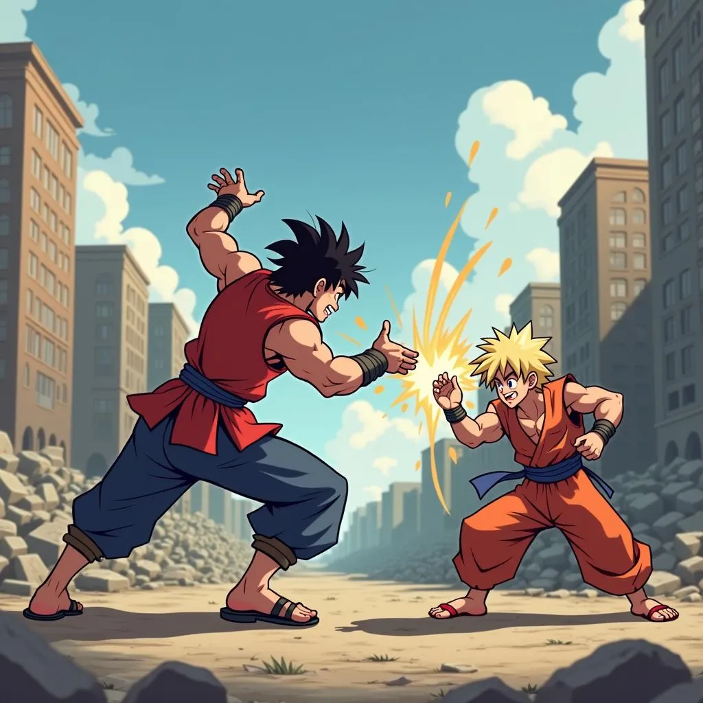 Hình ảnh minh họa gameplay trong Game Songoku 2.9