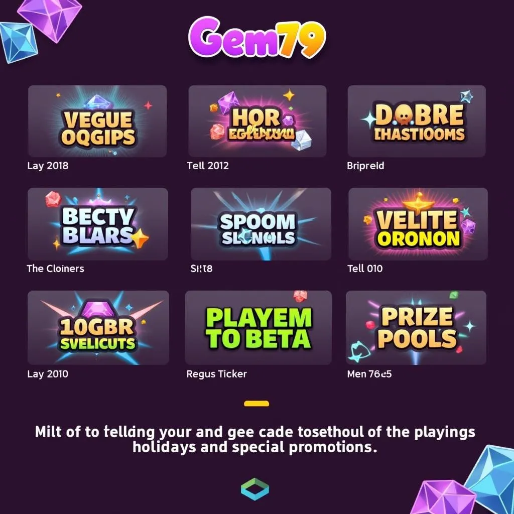 Gem79 Cổng game quốc tế khuyến mãi