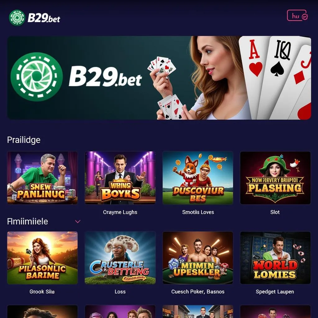 Giới thiệu về cổng game B29.bet