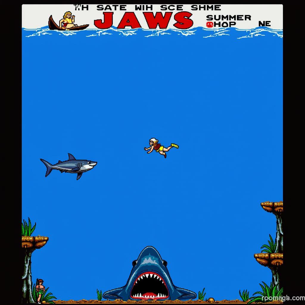 Ảnh chụp màn hình "Jaws" game