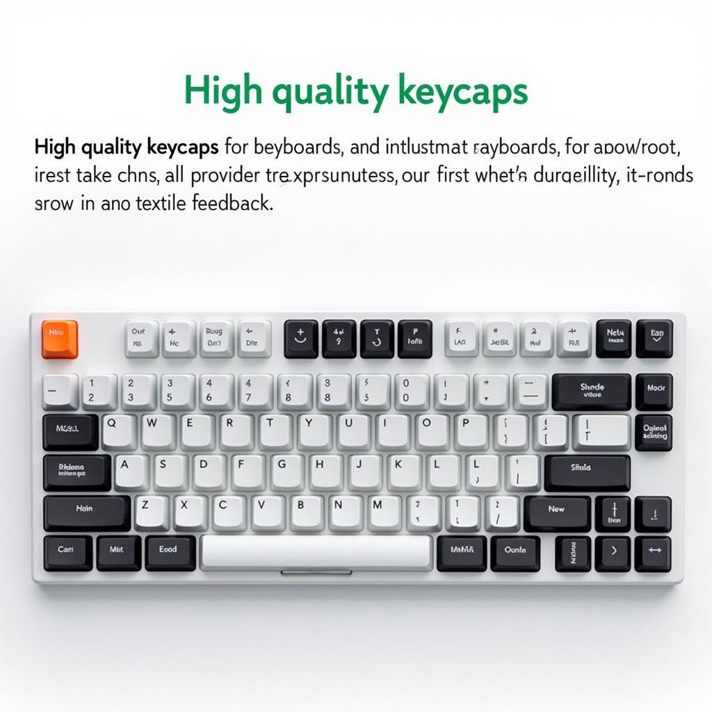 Keycap Cao Cấp Cho Bàn Phím - Nâng Tầm Trải Nghiệm Gõ Phím