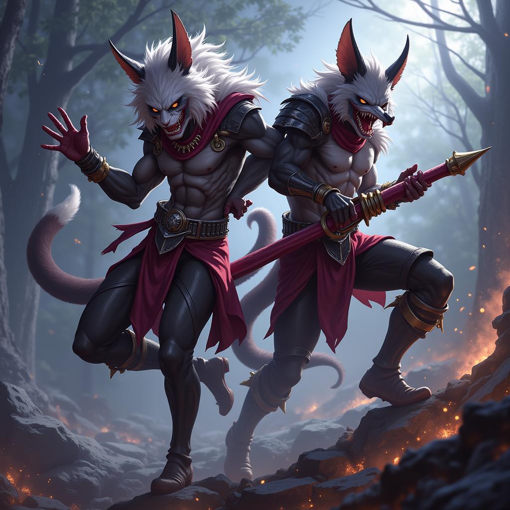 Kha'Zix và Rengar: Sát Thủ song kiếm hợp bích