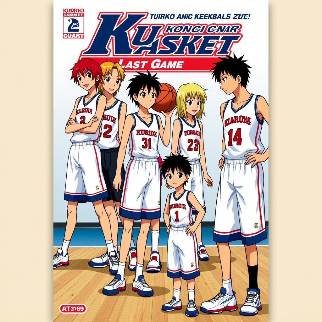 Ảnh bìa manga Kuroko no Basket Last Game