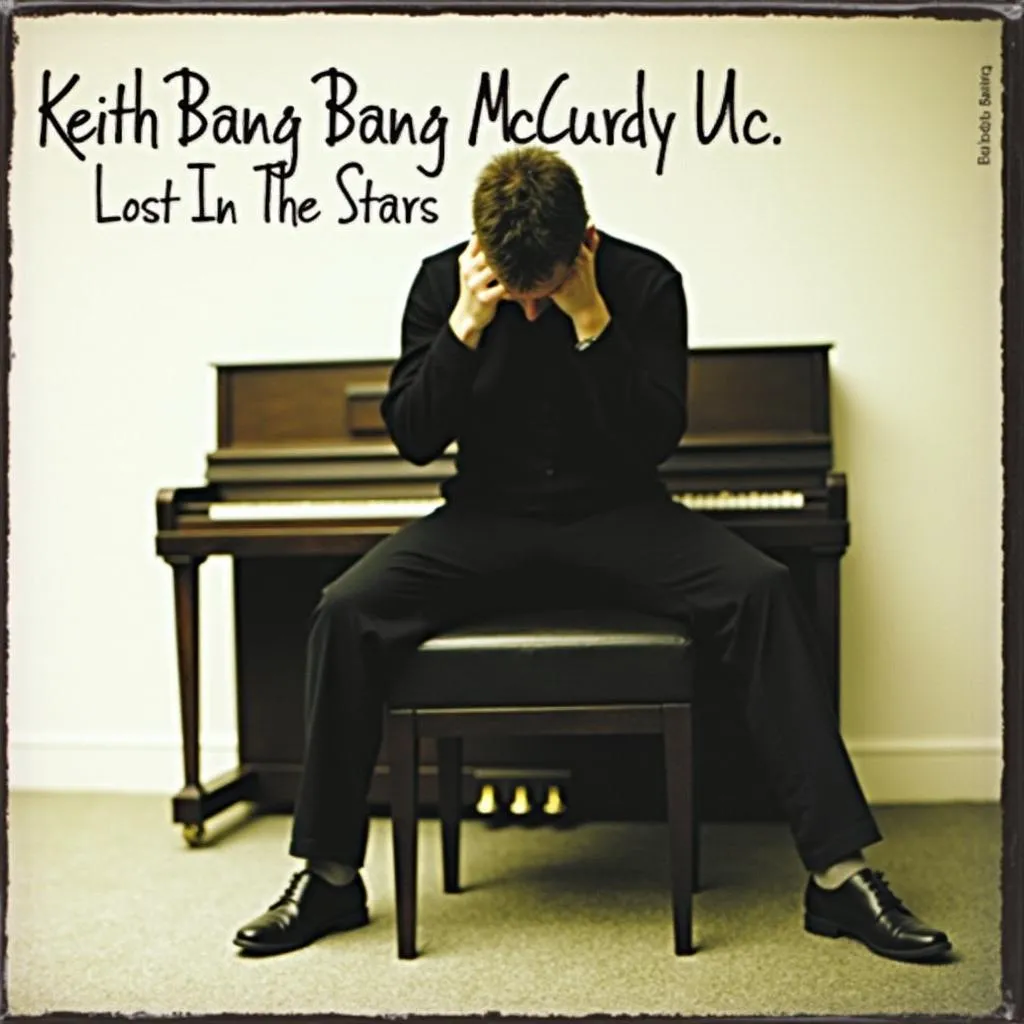 Keith Bang Bang McCurdy's "Lost in the Stars" album cover art