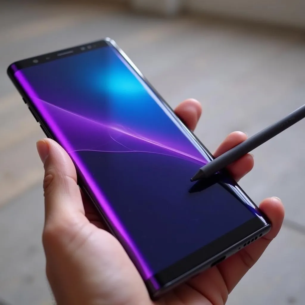 Màn hình vô cực Samsung Note 8