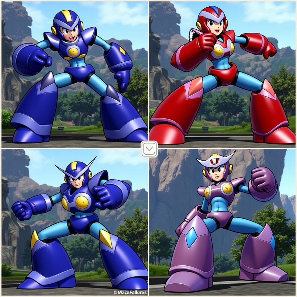 Hình ảnh Megaman X4 online game với đồ họa được nâng cấp