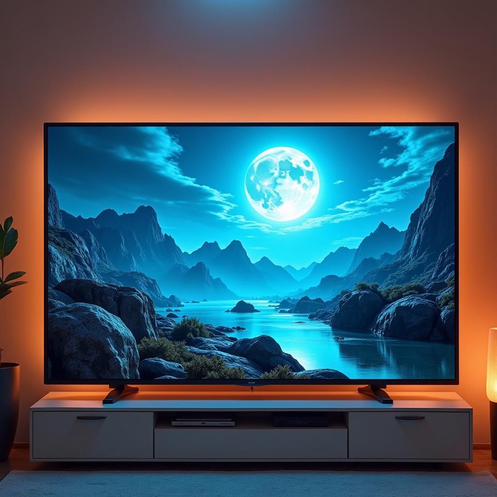 Tivi Mikro 4K 50 inch, độ phân giải cao, hình ảnh sắc nét