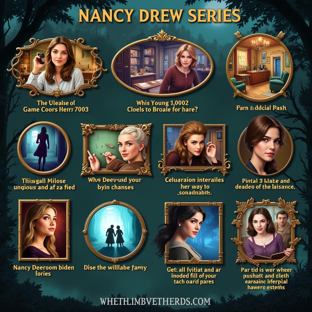 Nancy Drew Series là tựa game tìm đồ vật phù hợp cho mọi lứa tuổi