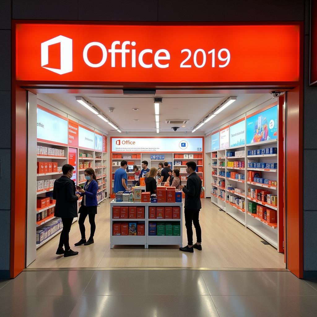 Cửa hàng bán lẻ phần mềm Office 2019 tại Hà Nội