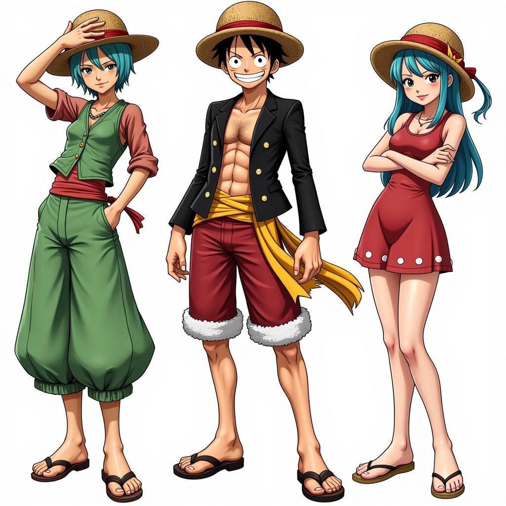 Các nhân vật trong game One Piece Đại Chiến