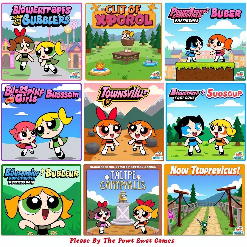 Hình ảnh minh họa Powerpuff Girls Games