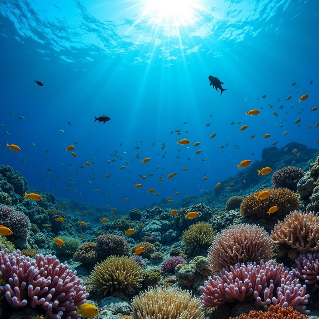 Vạn Lý Trường Thành Great Barrier Reef rực rỡ sắc màu