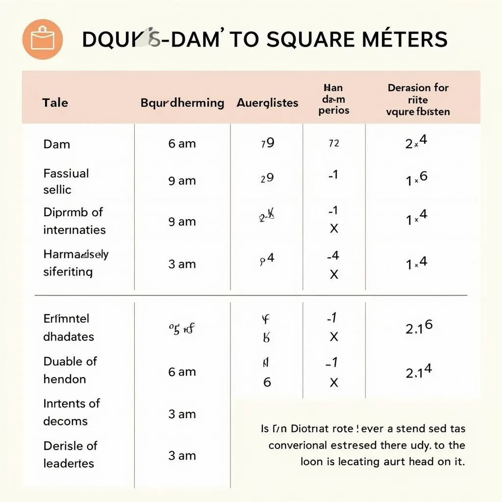 Quy đổi đầm sang mét vuông