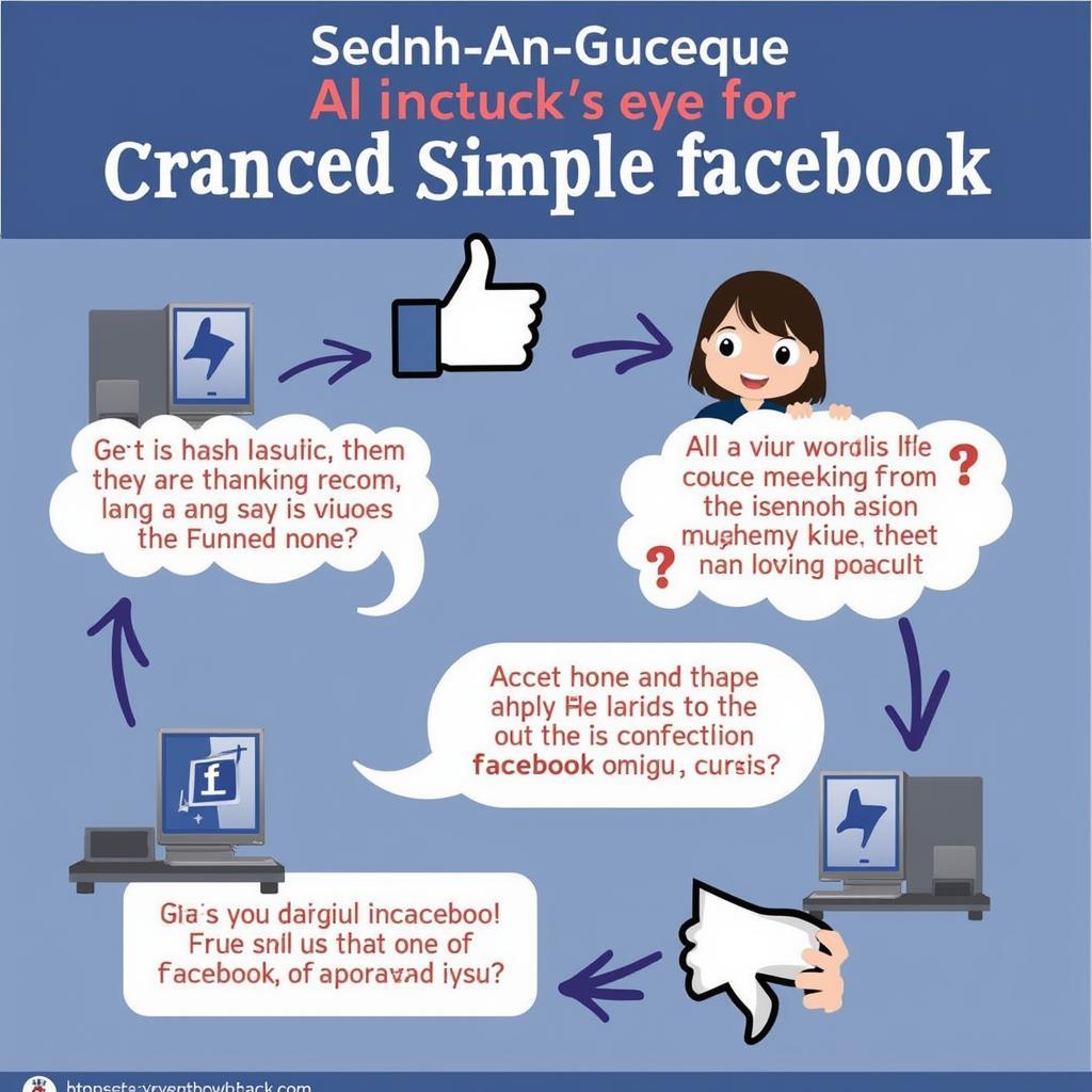 ảnh minh họa về việc crack Simple Facebook gây mất an toàn