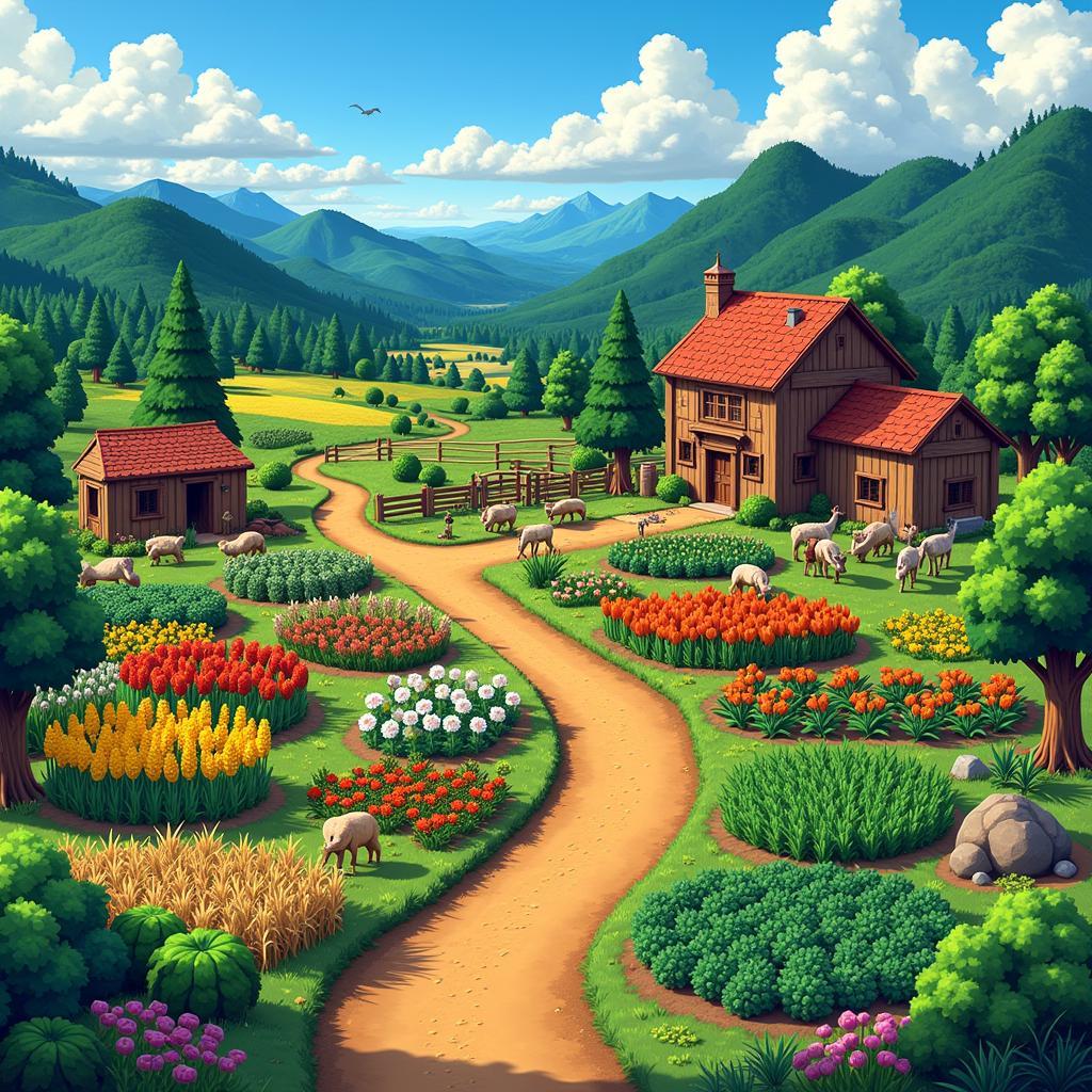 Stardew Valley là tựa game nhập vai mô phỏng nông trại được phát hành bởi ConcernedApe