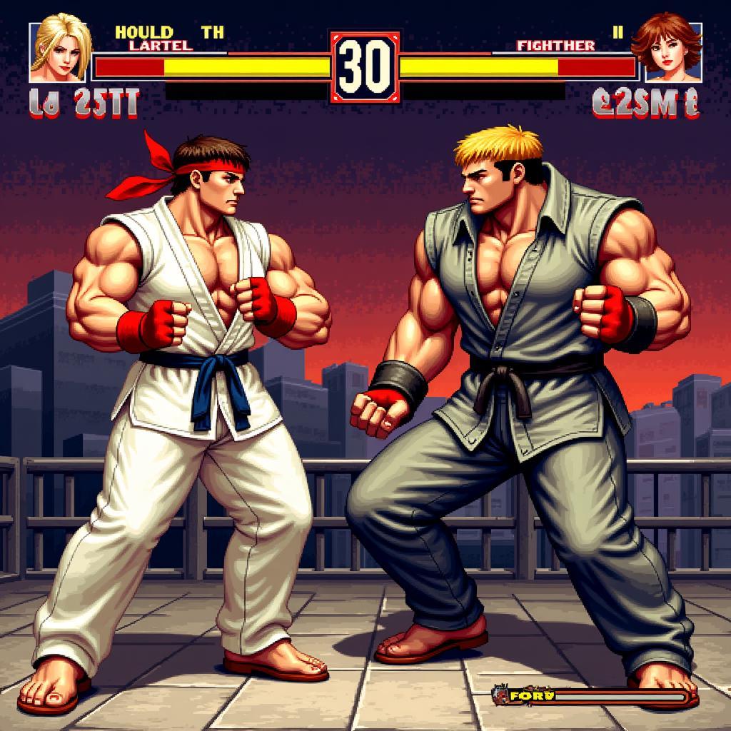 Street Fighter II: A revolutionary fighting game that popularized the genre