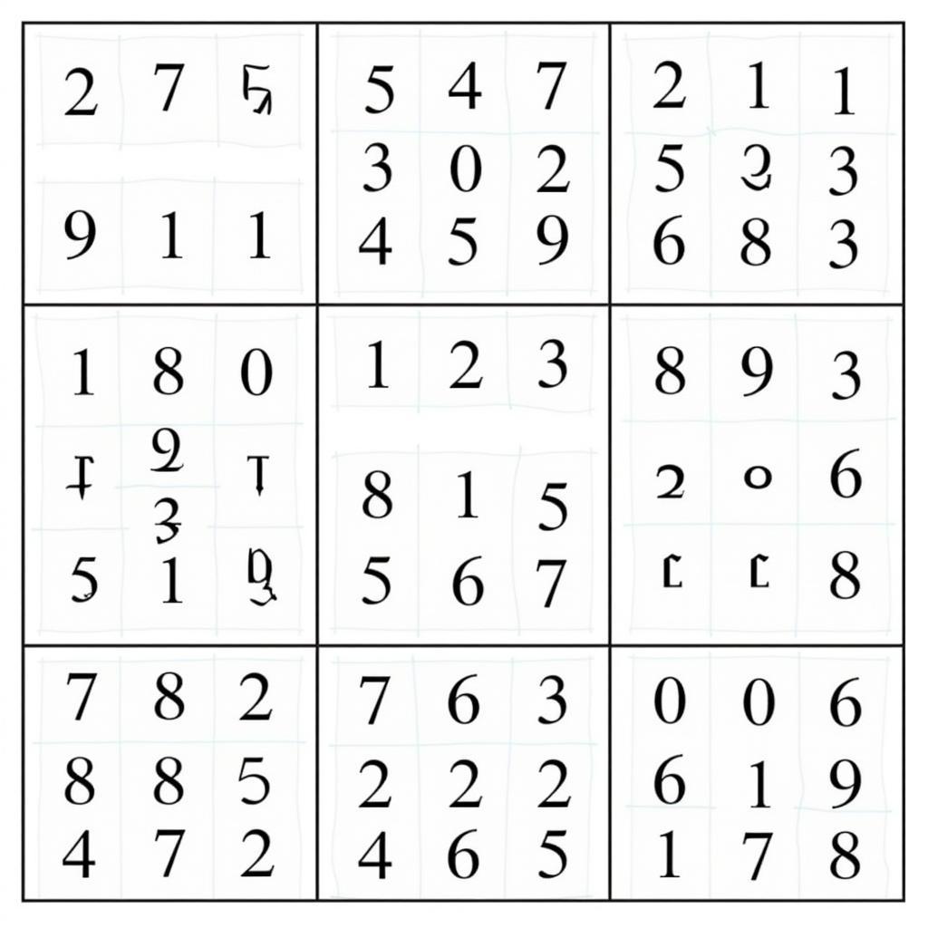 Game Sudoku - Rèn luyện trí não