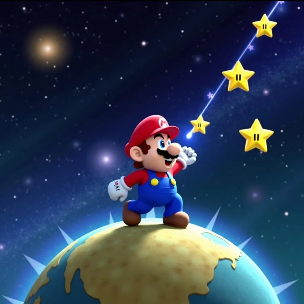 Super Mario Galaxy: Khám phá vũ trụ