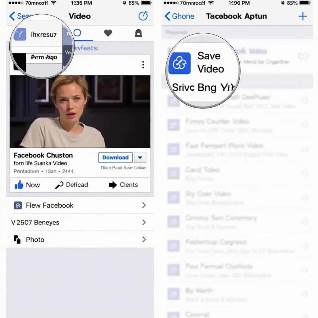 Tải video Facebook trên iPhone bằng tính năng chia sẻ