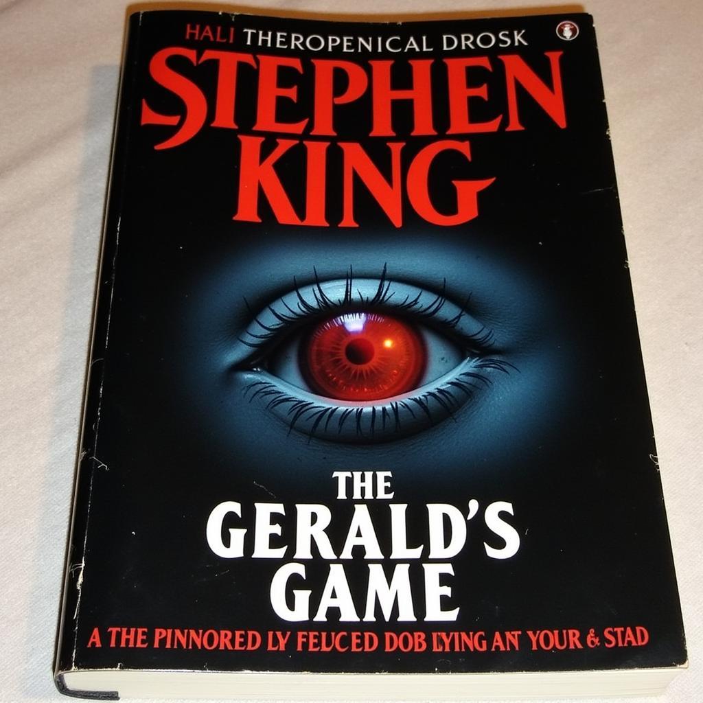 Hình ảnh bìa sách The Gerald's Game của Stephen King