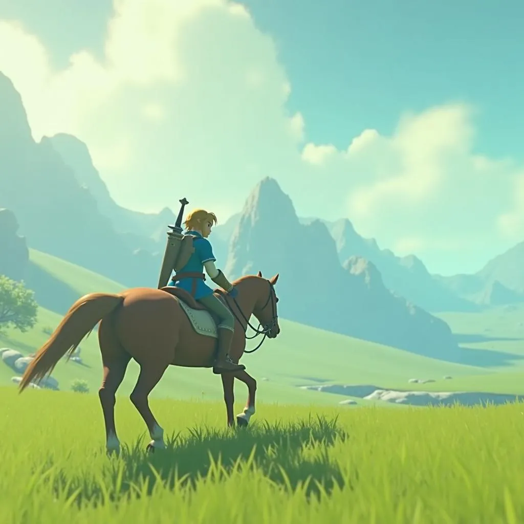 Game giải cứu nữ hoàng bằng gia: The Legend of Zelda: Breath of the Wild