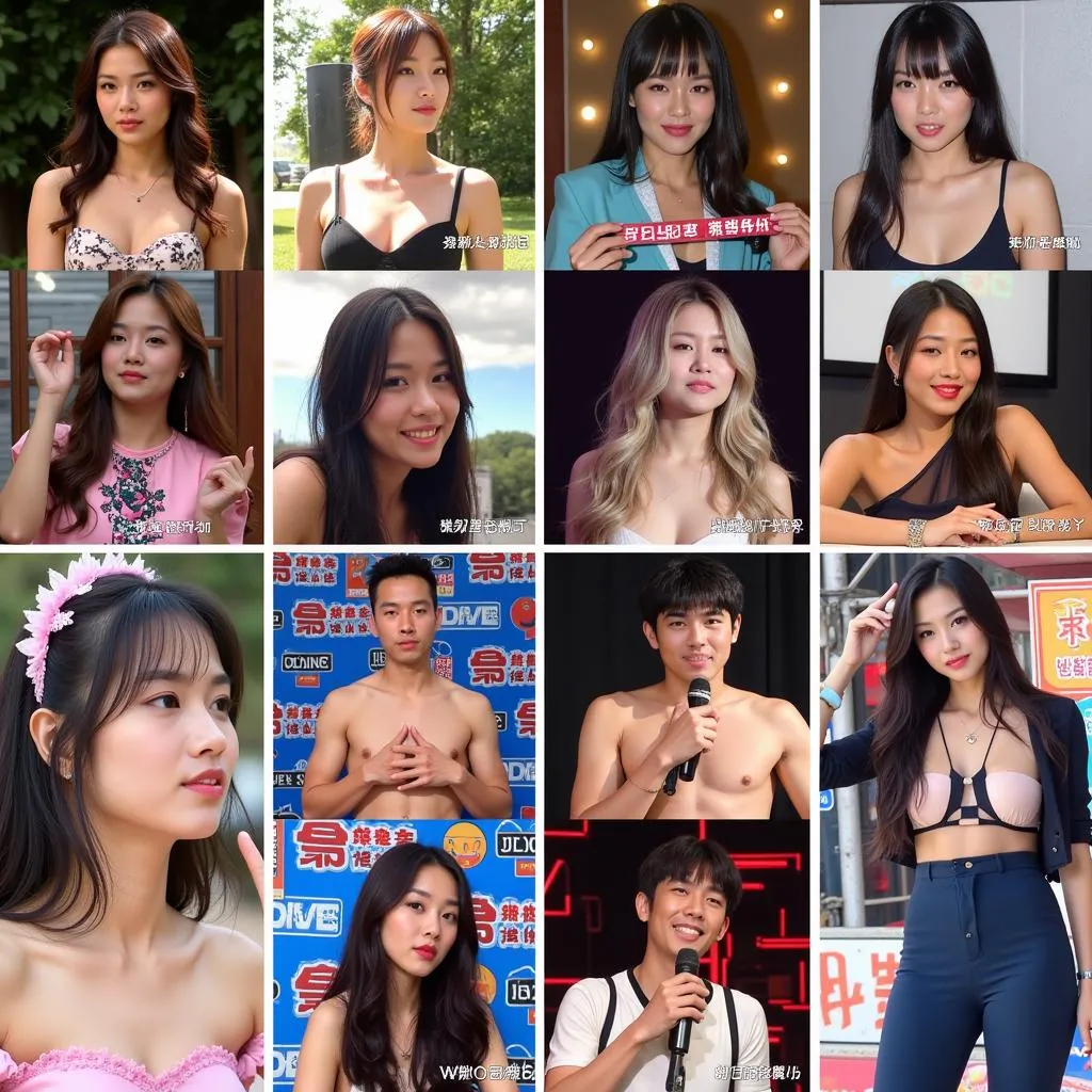 Các thể loại game show 18+ Nhật Bản