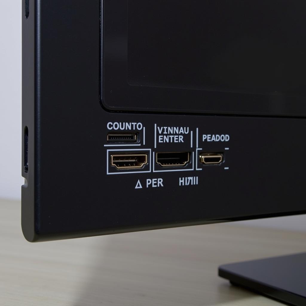 Cổng HDMI trên Tivi Sony