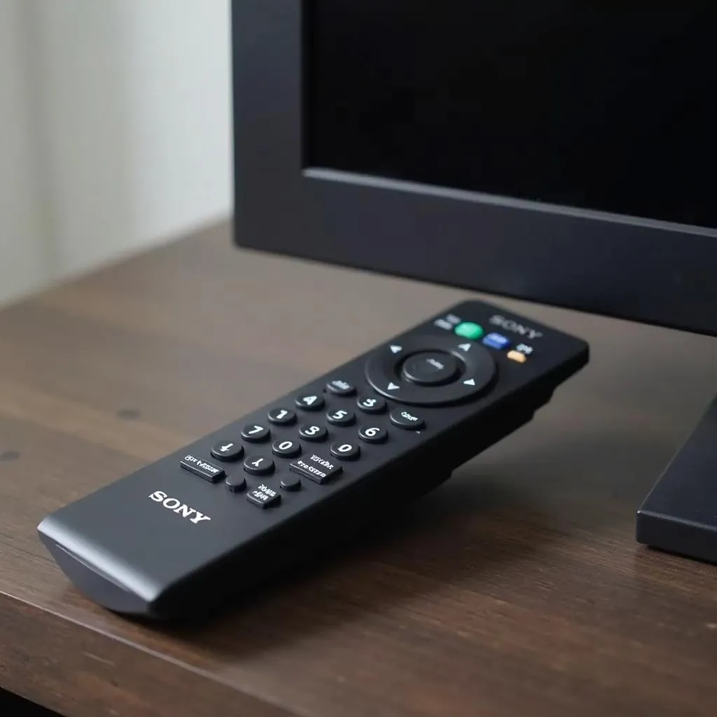 Remote Tivi Sony tích hợp micro