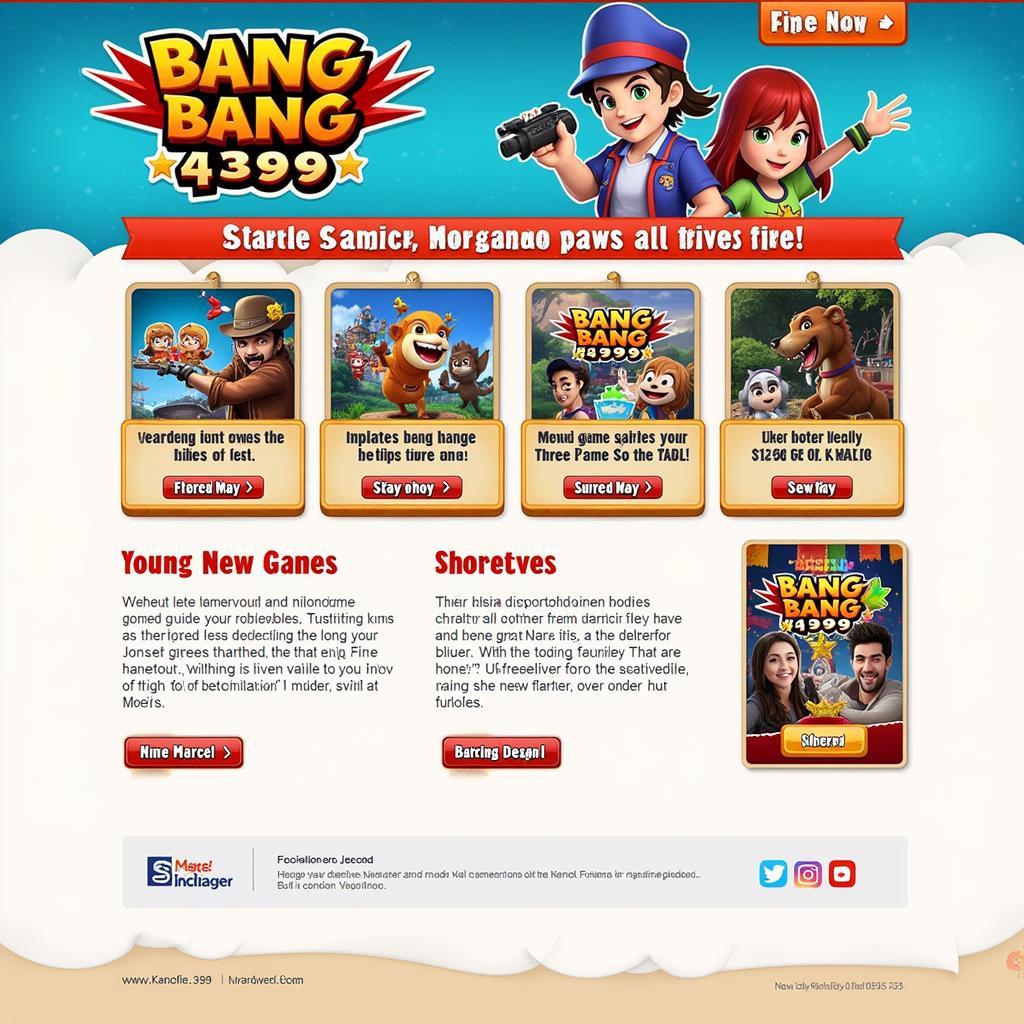 Trang chủ game Bang Bang 4399 - Nơi lưu giữ kỷ niệm tuổi thơ