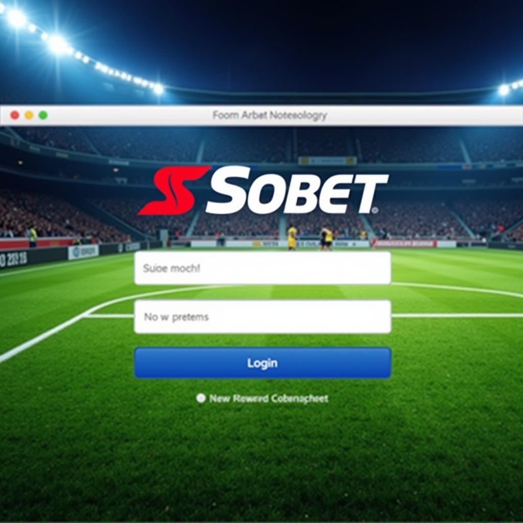 Truy cập vào website của Sbobet