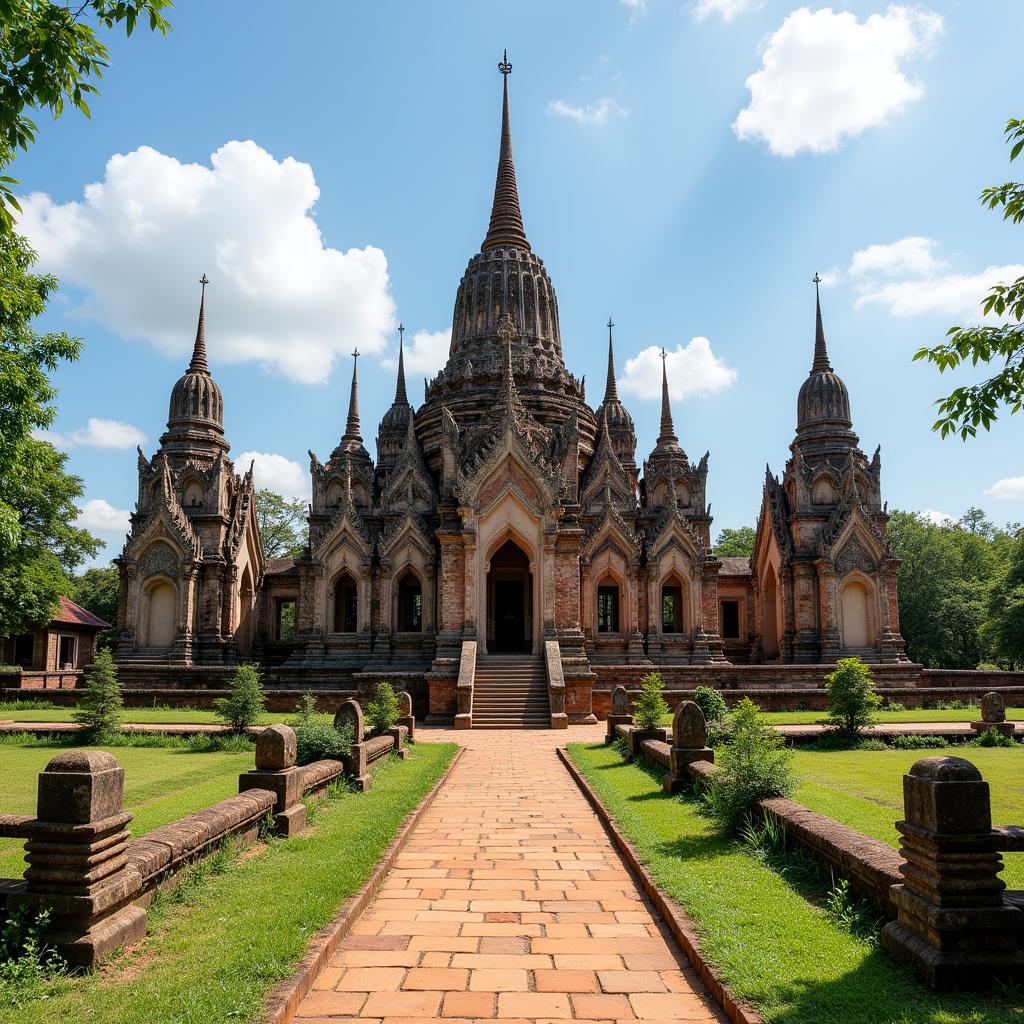 Đền Wat Yansangwararam: Nơi linh thiêng