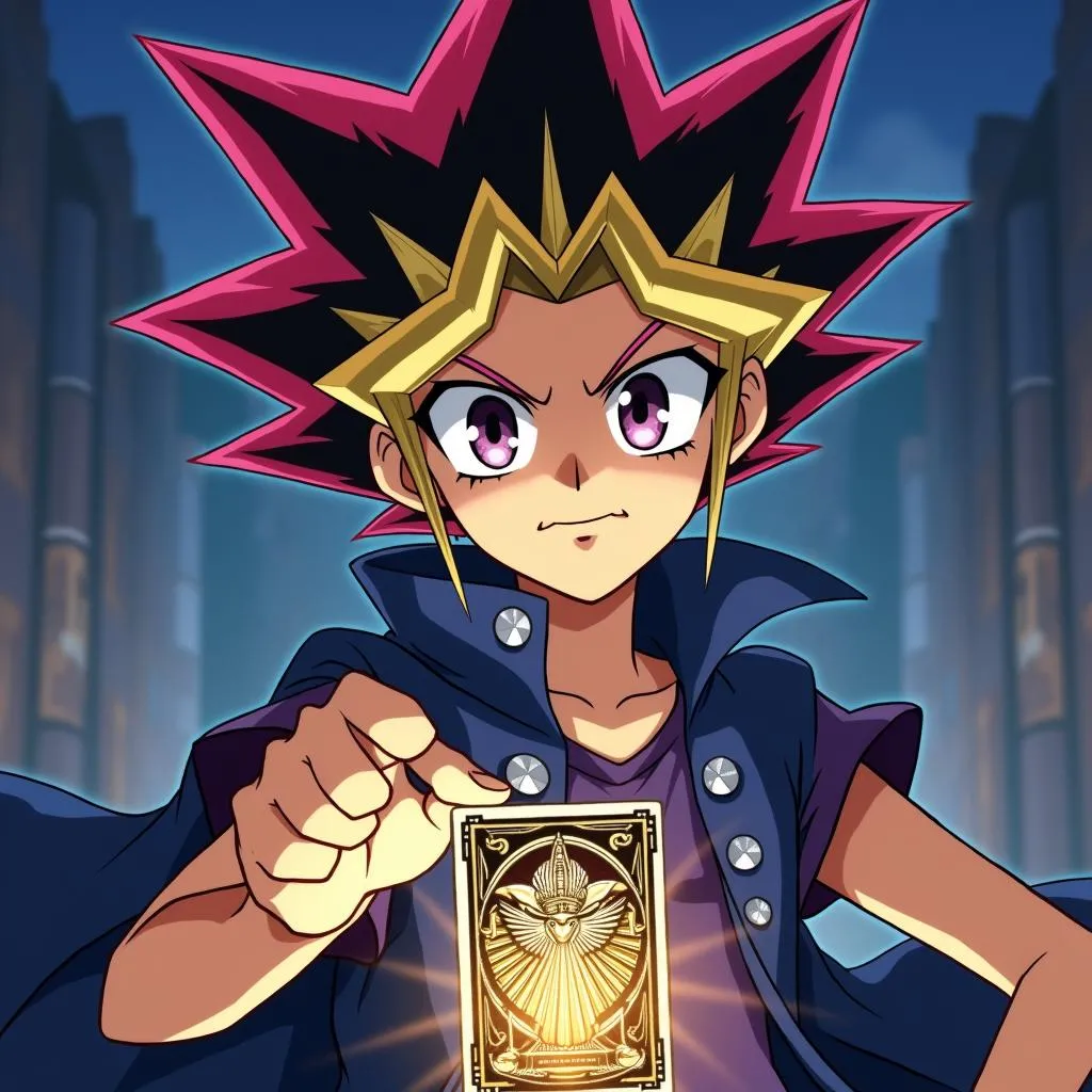 Yugi Muto và bộ bài cổ xưa trong Yugioh