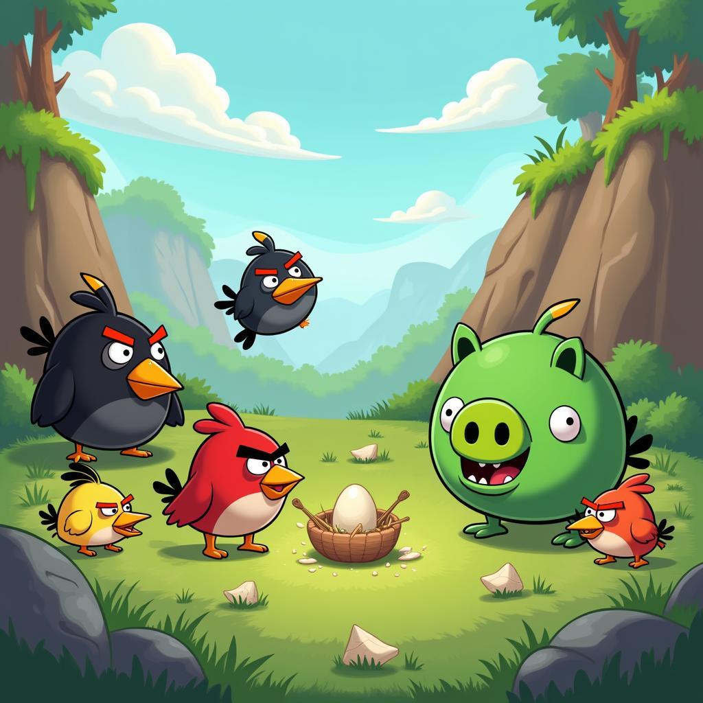 Angry Birds Game: Cơn Giận Của Những Chú Chim