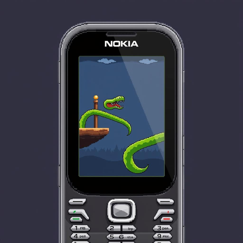 Angry Snake Game trên điện thoại Nokia