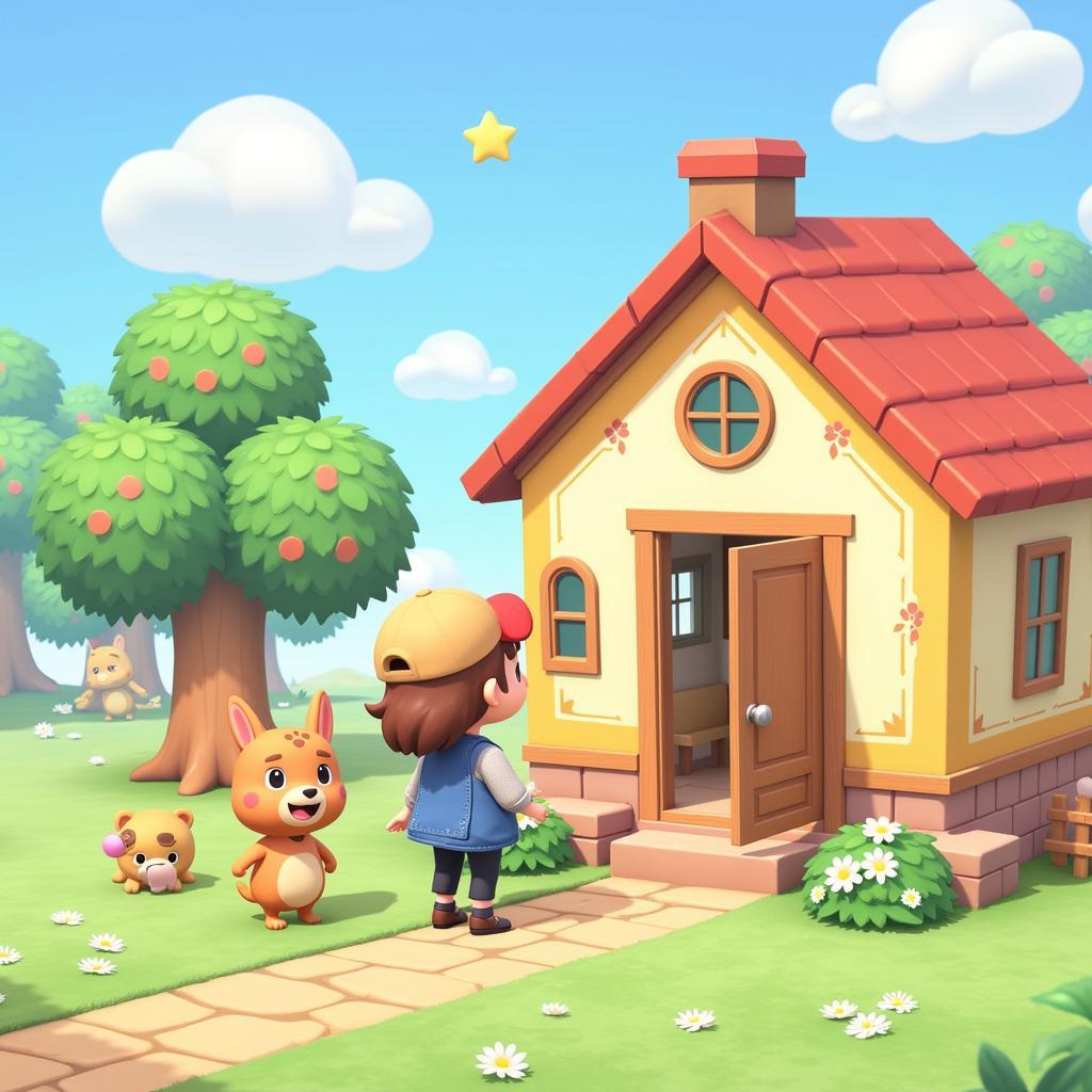 Game mô phỏng cuộc sống Animal Crossing: New Horizons trên Nintendo Switch