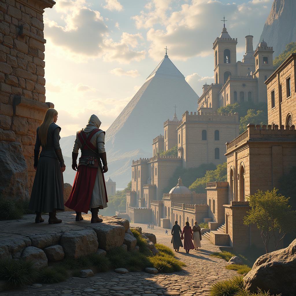 Hình ảnh Assassin's Creed phản ánh lịch sử