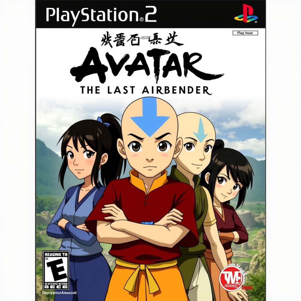 Avatar The Last Airbender Game PS2 Hình Ảnh