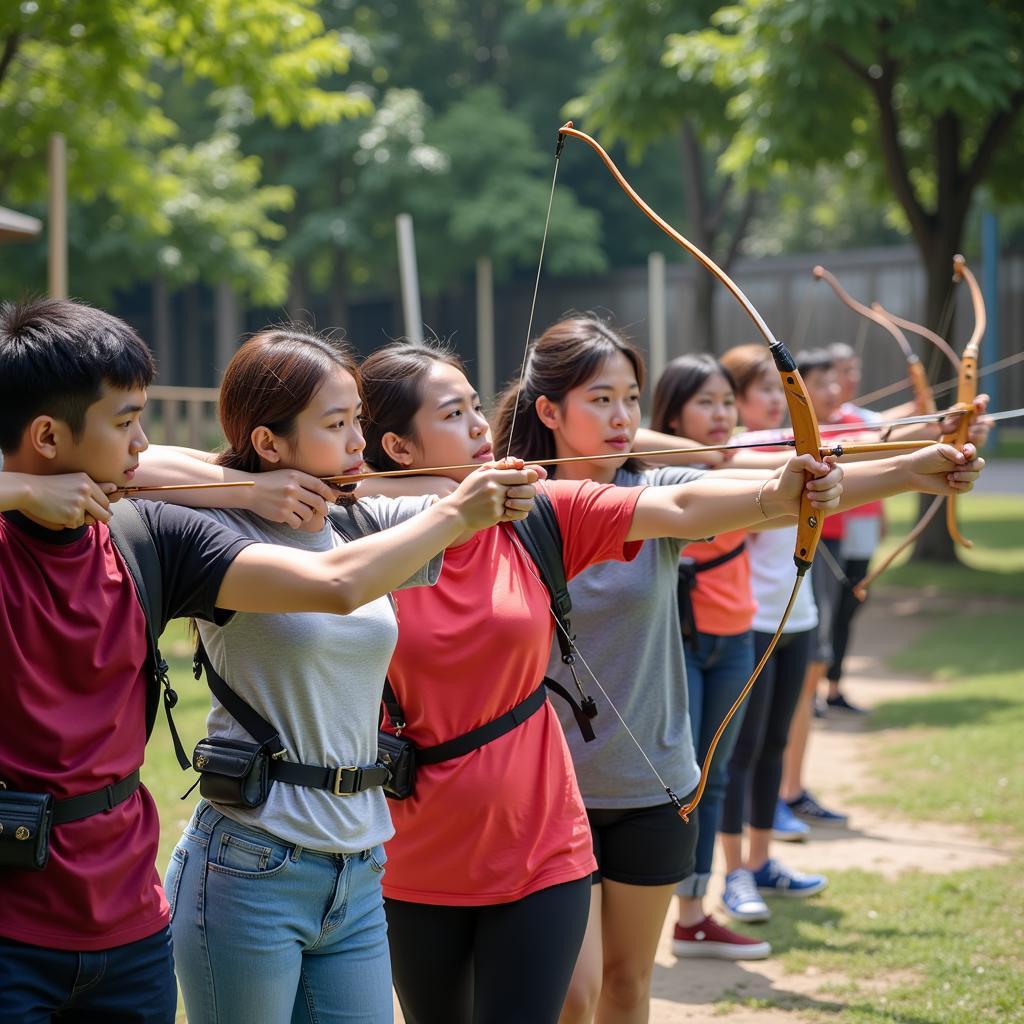 Bắn cung tại Hà Nội