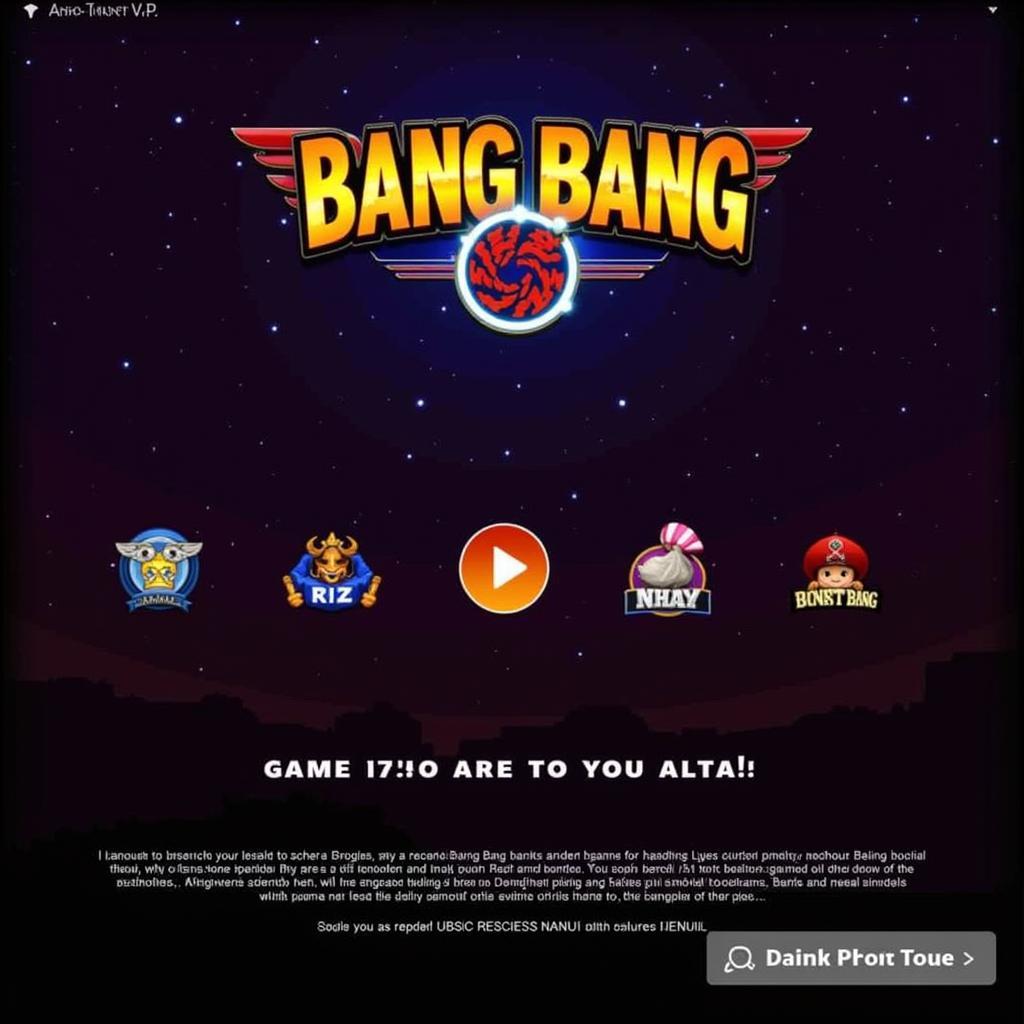 Hình ảnh minh họa cho game Bang Bang Free Download