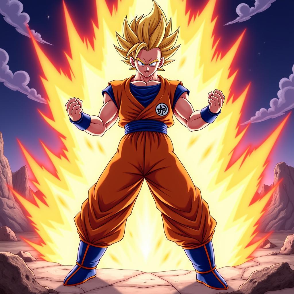 Sức mạnh tiềm ẩn của Saiyan trong Bang Bang Songoku